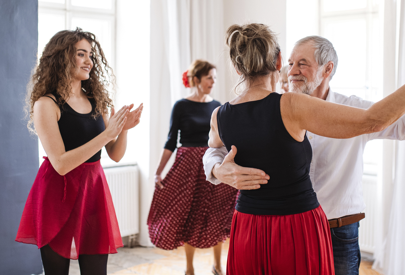 Social dance environment for adults in Sarasota FL